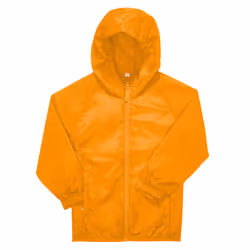 B&C Childrens/Kids #Reset Windbreaker - 12-13 Years, Meta Orange
