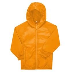 B&C Childrens/Kids #Reset Windbreaker - 12-13 Years, Meta Orange