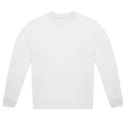 B&C Unisex Adult ID.222 Crew Neck Sweatshirt - XS, White