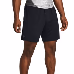 Under Armour Mens Logo Shorts - S, Black