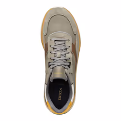 Geox Mens U Spherica Actif X1 Suede Trainers - 10.5 UK, Sage/Brown