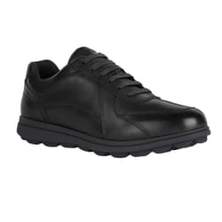 Geox Mens U Spherica EC12 Leather Shoes - 10 UK, Black