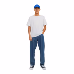 Jack And Jones Mens Plain Short-Sleeved T-Shirt (Pack of 3) - S, White