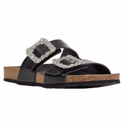Geox Womens/Ladies D Brionia R Grain Leather Sandals - 4 UK, Black