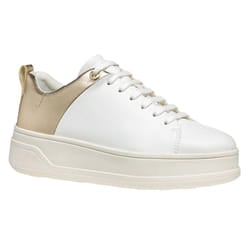 Geox Womens/Ladies D Spherica ECUB 2 Trainers - 5 UK, White/Light Gold