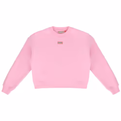 Hunter Womens/Ladies Tina Logo Crew Neck Crop Sweatshirt - L, Prism Pink