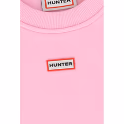 Hunter Womens/Ladies Tina Logo Crew Neck Crop Sweatshirt - L, Prism Pink