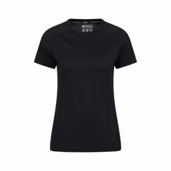 Mountain Warehouse Womens/Ladies Summit Merino Wool Thermal Top - 6 UK, Black