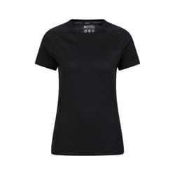 Mountain Warehouse Womens/Ladies Summit Merino Wool Thermal Top - 6 UK, Black