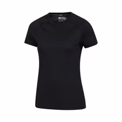 Mountain Warehouse Womens/Ladies Summit Merino Wool Thermal Top - 6 UK, Black