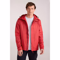 Mountain Warehouse Mens Torrent Waterproof Jacket - 3XL, Dark Red