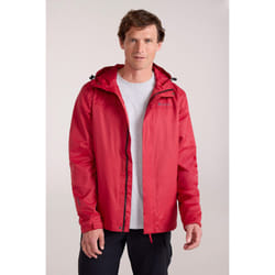 Mountain Warehouse Mens Torrent Waterproof Jacket - 3XL, Dark Red