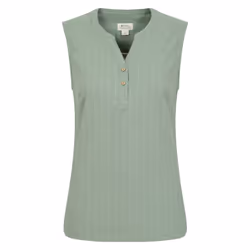 Mountain Warehouse Womens/Ladies Petra Sleeveless Shirt - 6 UK, Khaki Green