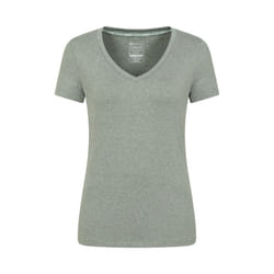 Mountain Warehouse Womens/Ladies Vitality V Neck T-Shirt - 4 UK, Khaki Green