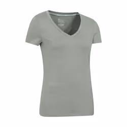 Mountain Warehouse Womens/Ladies Vitality V Neck T-Shirt - 4 UK, Khaki Green