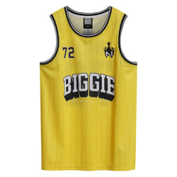 Amplified Mens Notorious Big Basketball Jersey - S, Yellow