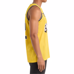 Amplified Mens Notorious Big Basketball Jersey - S, Yellow