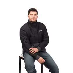 Berghaus Mens Urban Selapass Padded Jacket - S, Black/Grey