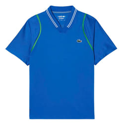 Lacoste Mens Daniil Medvedev Tennis Polo Shirt - XS, Blue