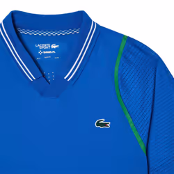 Lacoste Mens Daniil Medvedev Tennis Polo Shirt - XS, Blue