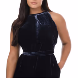 Ted Baker Womens/Ladies Libbiey Velvet Wrap Jumpsuit - 14 UK, Navy