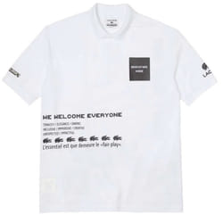 Lacoste Mens Live X Minecraft Polo Shirt - S, White