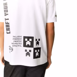 Lacoste Mens Live X Minecraft Polo Shirt - S, White