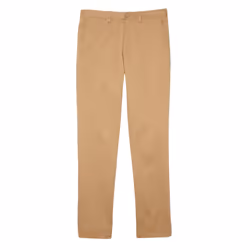 Lacoste Mens Gabardine Stretch Slim Trousers - 40R, Beige