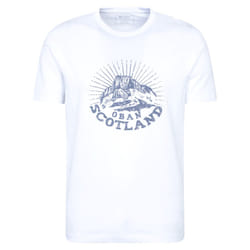 Mountain Warehouse Mens Oban Short-Sleeved T-Shirt - XXL, White