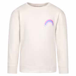 Mountain Warehouse Childrens/Kids Crew Neck Sweatshirt - 9-10 Years, Cream