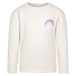 Mountain Warehouse Childrens/Kids Crew Neck Sweatshirt - 9-10 Years, Cream