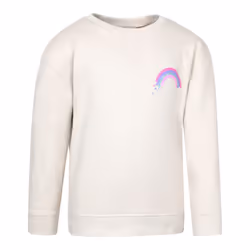 Mountain Warehouse Childrens/Kids Crew Neck Sweatshirt - 9-10 Years, Cream