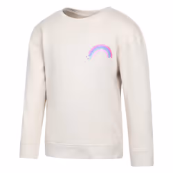 Mountain Warehouse Childrens/Kids Crew Neck Sweatshirt - 9-10 Years, Cream
