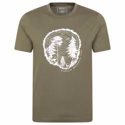 Mountain Warehouse Mens Off The Beaten Track T-Shirt - L, Khaki Green