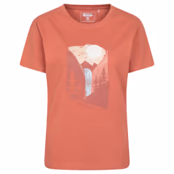 Mountain Warehouse Womens/Ladies Waterfall Relaxed Fit T-Shirt - 6 UK, Rust