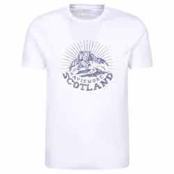 Mountain Warehouse Mens Circle Mountain T-Shirt - L, White