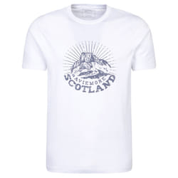 Mountain Warehouse Mens Circle Mountain T-Shirt - L, White