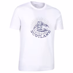 Mountain Warehouse Mens Circle Mountain T-Shirt - L, White