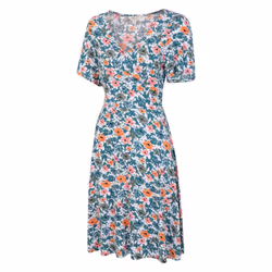 Mountain Warehouse Womens/Ladies Floral Dress - 4 UK, Dark Teal