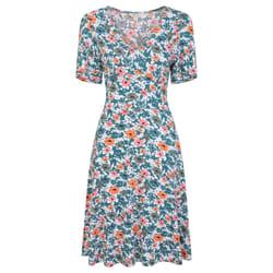 Mountain Warehouse Womens/Ladies Floral Dress - 6 UK, Dark Teal