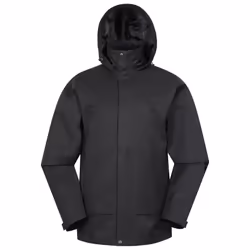 Mountain Warehouse Mens Shale Waterproof Jacket - XL, Black
