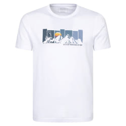 Mountain Warehouse Mens Gradient Graphic T-Shirt - XL, White