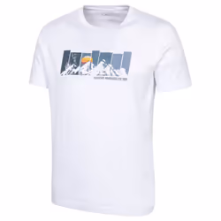 Mountain Warehouse Mens Gradient Graphic T-Shirt - XL, White