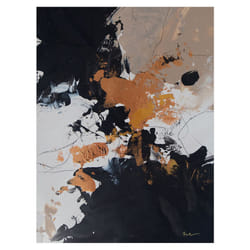 Anna Bernad Black Meringue Canvas Print