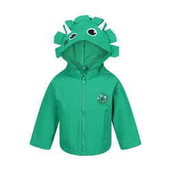 Regatta Childrens/Kids Stompy The Dinosaur Waterproof Jacket - 18-24 Months, Jellybean Green