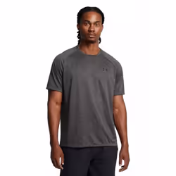 Under Armour Mens Tech Short-Sleeved T-Shirt - M, Castle Rock Grey/Grey