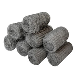 Faithfull Steel Wool, Assorted Grades 20g Rolls (pack 8)