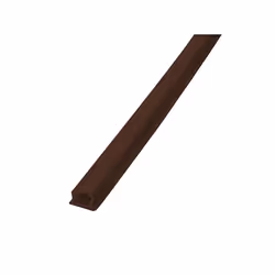 Faithfull Silicone Draught Excluder - 9mm x 7mm, Brown