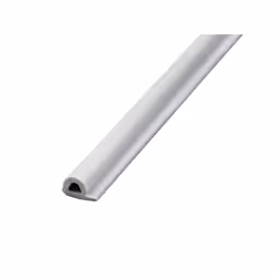 Faithfull Epdm Draught Excluder, P Profile - 9mm x 5.5mm, White
