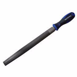 Faithfull Half-round Second Cut File, Handled